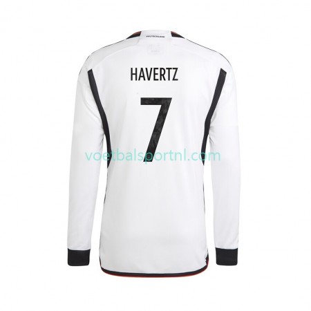 Duitsland Havertz 7 Thuis Shirt World Cup 2022 L/S